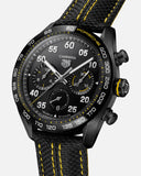 Buy Shop Tag Heuer Carrera x Porsche Automatic Chronograph Black Dial Black Nylon Strap Watch for Men - CBN2A1H.FC6512 USA Online