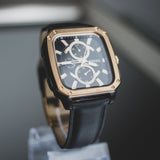 Buy Shop Fossil Multifunction Black Dial Black Leather Strap Watch for Men - BQ2654 USA Online