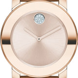 Buy Shop Movado Bold Rose Gold Dial Two Tone Steel Strap Watch for Women - 3600639 USA Online