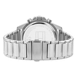 Buy Shop Tommy Hilfiger Mason Multifunction Black Dial Silver Steel Strap Watch For Men - 1791936 USA Online