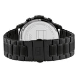 Buy Shop Tommy Hilfiger Classic Chronograph Black Dial Black Steel Strap Watch For Men - 1710494 USA Online