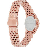 Buy Shop Michael Kors Lexington Quartz White Dial Rose Gold Steel Strap Watch For Women - MK3230 USA Online