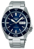 Buy Shop Seiko 5 Sports Automatic Blue Dial Silver Steel Strap Watch for Men - SRPK97K1 USA Online