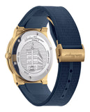 Buy Shop Salvatore Ferragamo Sapphire Blue Dial Blue Rubber Strap Watch for Men - SFHP00220 USA Online