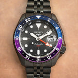 Buy Shop Seiko Automatic SKX GMT Yuto Horigome Limited Edition Black Dial Black Steel Strap Watch For Men - SSK027K1 USA Online