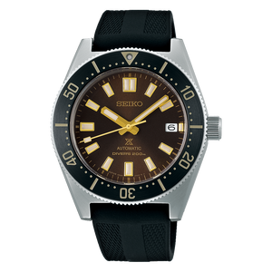 Buy Shop Seiko Prospex 1965 Diver's Modern Re-Interpretation Automatic Brown Dial Black Rubber Strap Watch For Men - SPB147J1 USA Online