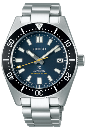 Buy Shop Seiko Prospex Automatic 1965 Dive 55th Anniversary Limited Edtion Blue Dial Silver Steel Strap Watch For Men - SPB149J1 USA Online