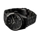 Buy Shop Seiko Presage Sharp Edged Series Black Dial Black Steel Strap Watch For Men - SPB229J1 USA Online