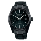 Buy Shop Seiko Presage Sharp Edged Series Black Dial Black Steel Strap Watch For Men - SPB229J1 USA Online