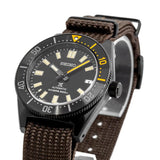 Buy Shop Seiko Prospex Black Series 1965 Limited Edition Black Dial Brown NATO Strap Watch For Men - SPB253J1 USA Online
