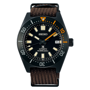 Buy Shop Seiko Prospex Black Series 1965 Limited Edition Black Dial Brown NATO Strap Watch For Men - SPB253J1 USA Online