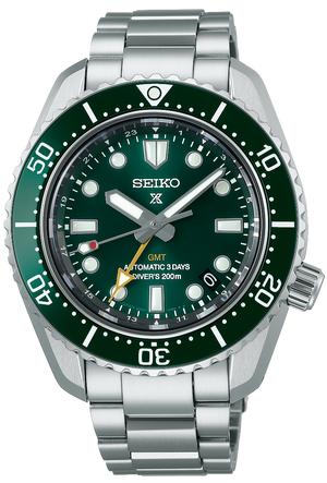 Buy Shop Seiko Prospex 140th Anniversary Limited Divers Green Dial Silver Steel Strap Watch For Men - SPB207J1 USA Online