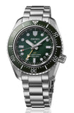 Buy Shop Seiko Prospex GMT Divers Automatic Marine Green Dial Silver Steel Strap Watch For Men - SPB381J1 USA Online