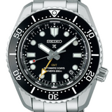 Buy Shop Seiko Prosprex Dark Depths GMT Automatic Black Dial Silver Steel Strap Watch For Men - SPB383J1 USA Online