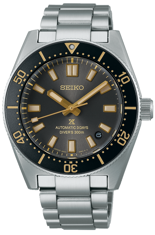 Buy Shop Seiko Prospex 55th Anniversary Edition Brown Dial Silver Steel Strap Watch For Men - SPB145J1 USA Online