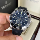 Buy Shop Tag Heuer Aquaracer Blue Dial Watch for Men - CAY111B.FT6041 USA Online