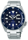 Buy Shop Seiko 5 Sports Automatic Analog Blue Dial Silver Steel Strap Watch For Men - SRPD51K1 USA Online