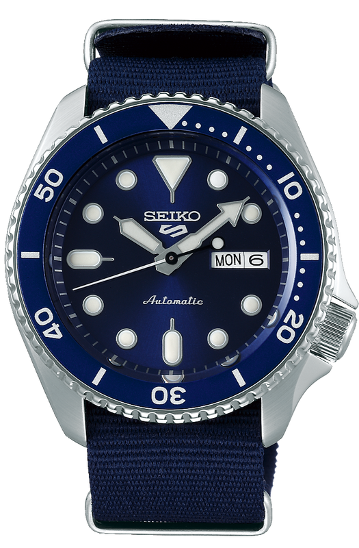 Buy Shop Seiko 5 Sports Automatic SKX Blue Dial Blue NATO Strap Watch For Men - SRPD51K2 USA Online