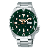 Buy Shop Seiko 5 Sports Automatic Analog Green Dial Silver Steel Strap Watch For Men - SRPD63K1 USA Online