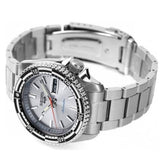 Seiko 5 Sports Special Edition Silver Dial Silver Steel Strap Watch For Men - SRPK09K1