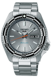 Seiko 5 Sports Special Edition Silver Dial Silver Steel Strap Watch For Men - SRPK09K1