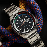 Buy Shop Seiko 5 Sports SKX Series Regatta Timer Retro Blue Dial Silver Steel Strap Watch For Men - SRPK13K1 USA Online