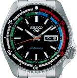Buy Shop Seiko 5 Sports SKX Series Regatta Timer Retro Blue Dial Silver Steel Strap Watch For Men - SRPK13K1 USA Online