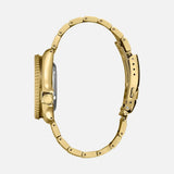 Buy Shop Seiko 5 Sports Automatic Black Dial Gold Steel Strap Watch For Men - SRPK18 USA Online