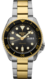 Buy Shop Seiko 5 Sports Automatic Special Creation Black Dial Two Tone Steel Strap Watch For Men - SRPK22 USA Online