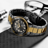 Buy Shop Seiko 5 Sports Automatic Special Creation Black Dial Two Tone Steel Strap Watch For Men - SRPK22 USA Online