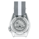 Buy Shop Seiko 5 Sports x Peanuts Surfboard Snoopy Limited Edition White Dial Two Tone NATO Strap Watch For Men - SRPK25K1 USA Online