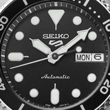 Buy Shop Seiko 5 Sports SKX Automatic Black Dial Silver Steel Strap Watch For Men - SRPK29K1 USA Online