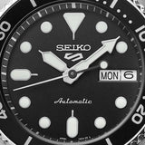 Buy Shop Seiko 5 Sports SKX Automatic Black Dial Silver Steel Strap Watch For Men - SRPK29K1 USA Online