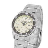 Buy Shop Seiko 5 Sports SKX Automatic Cream Dial Silver Steel Strap Watch For Men - SRPK31K1 USA Online