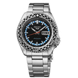 Buy Shop Seiko 5 Sports Checker Flag Special Edition Black Dial Silver Steel Strap Watch For Men - SRPK67K1 USA Online