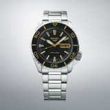 Buy Shop Seiko 5 Sport Automatic SKX Series Black Dial Silver Steel Strap Watch for Men - SRPK99K1 USA Online