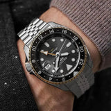 Buy Shop Seiko 5 Sports GMT US Special Edition Automatic Grey Dial Silver Steel Strap Watch For Men - SSK021K1 USA Online