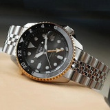 Buy Shop Seiko 5 Sports GMT US Special Edition Automatic Grey Dial Silver Steel Strap Watch For Men - SSK021K1 USA Online