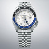 Buy Shop Seiko 5 Sports SKX GMT Automatic Sky Blue Dial Silver Steel Strap Watch For Men - SSK033K1 USA Online