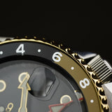 Buy Shop Seiko 5 Sports SKX GMT Automatic Mocha Black Dial Brown Leather Strap Watch For Men - SSK036K1 USA Online