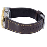 Buy Shop Seiko 5 Sports SKX GMT Automatic Mocha Black Dial Brown Leather Strap Watch For Men - SSK036K1 USA Online