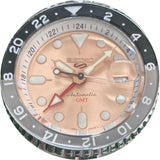 Buy Shop Seiko 5 Sports GMT Thong Sia Limited Edition Brown Dial Silver Steel Strap Watch for Men - SSK043K1 USA Online