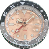 Buy Shop Seiko 5 Sports GMT Thong Sia Limited Edition Brown Dial Silver Steel Strap Watch for Men - SSK043K1 USA Online