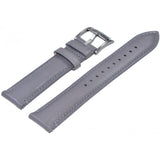 Buy Shop Fossil Grant Chronograph Gunmetal Grey Dial Grey Leather Strap Watch for Men - FS5183 USA Online