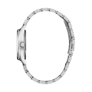 Buy Shop Seiko Diamond Blue Dial Silver Steel Strap Watch for Women - SUR581P1 USA Online