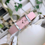 Swarovski Uptown Pink Dial Pink Leather Strap Watch for Women - 5547719