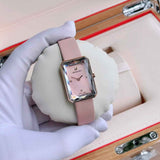 Buy Shop Swarovski Uptown Pink Dial Pink Leather Strap Watch for Women - 5547719 USA Online
