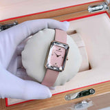 Buy Shop Swarovski Uptown Pink Dial Pink Leather Strap Watch for Women - 5547719 USA Online