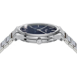 Buy Shop Salvatore Ferragamo Sapphire Blue Dial Silver Steel Strap Watch for Men - SFHP006-20 USA Online