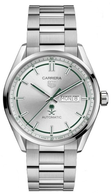 Buy Shop Tag Heuer Carrera Automatic Silver Dial Silver Steel Strap Watch for Men - WBN2015.EB0283 USA Online
